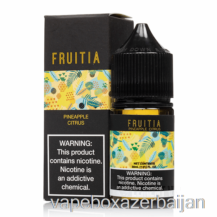 Vape Baku Pineapple Citrus - Fruitia Salts - 30mL 35mg